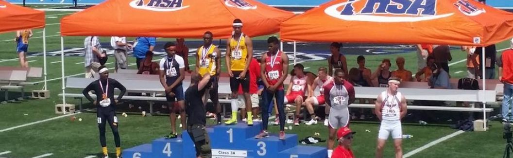 2016 STATE MEET Jaurice Thomas 3rd in 200m